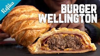 Burger Wellington: Burger Goodness + Beef Wellington Poshness Together 🤩 Only 15 minute Prep Time