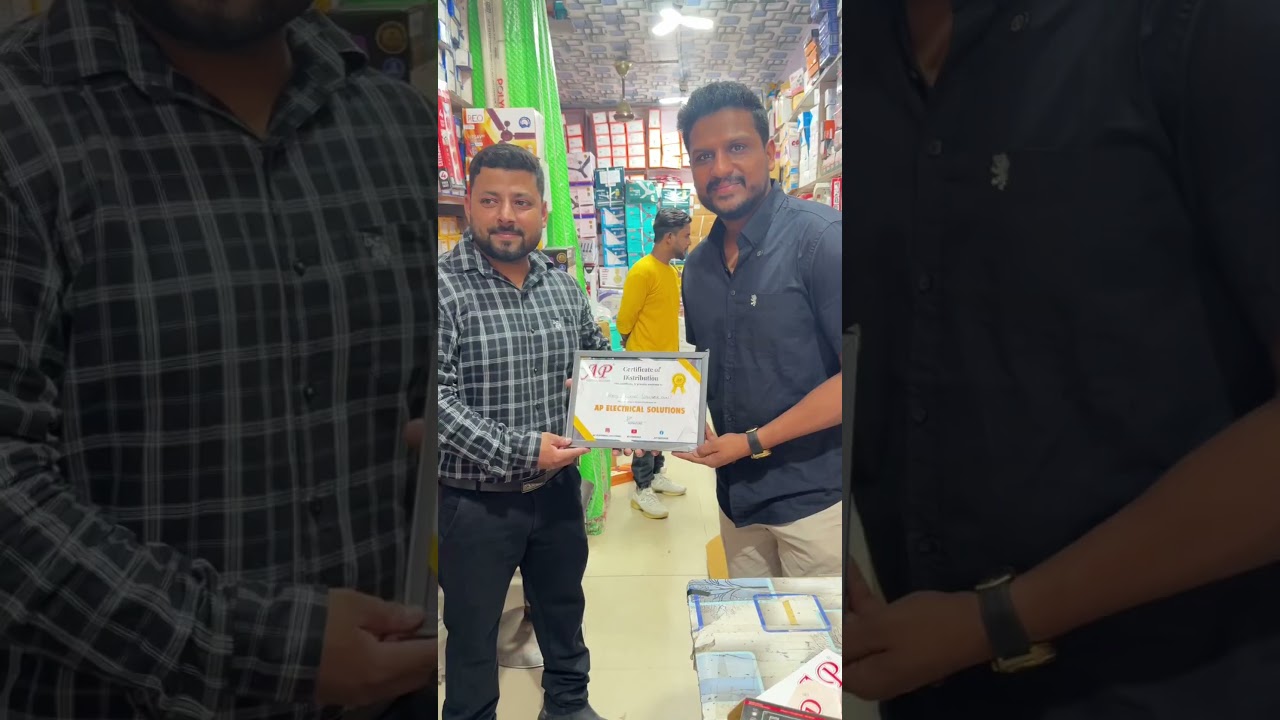 Ap ke saare Distributor or un sabhi electrician bhaiyo ko thank you 