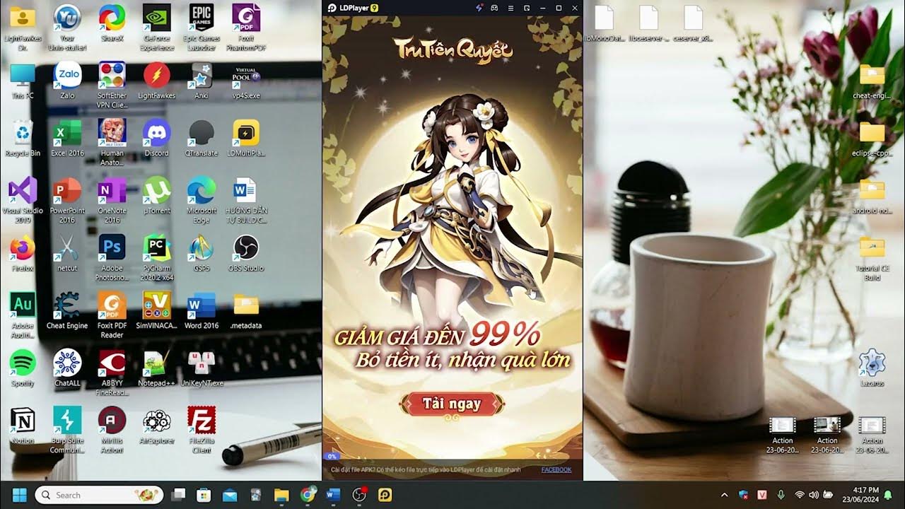 H ng d n t build ceserver t m ngu n m cheat engine cho gi l p