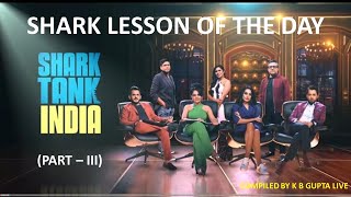 Compilation Of Shark Lesson Of The Day Part Iii