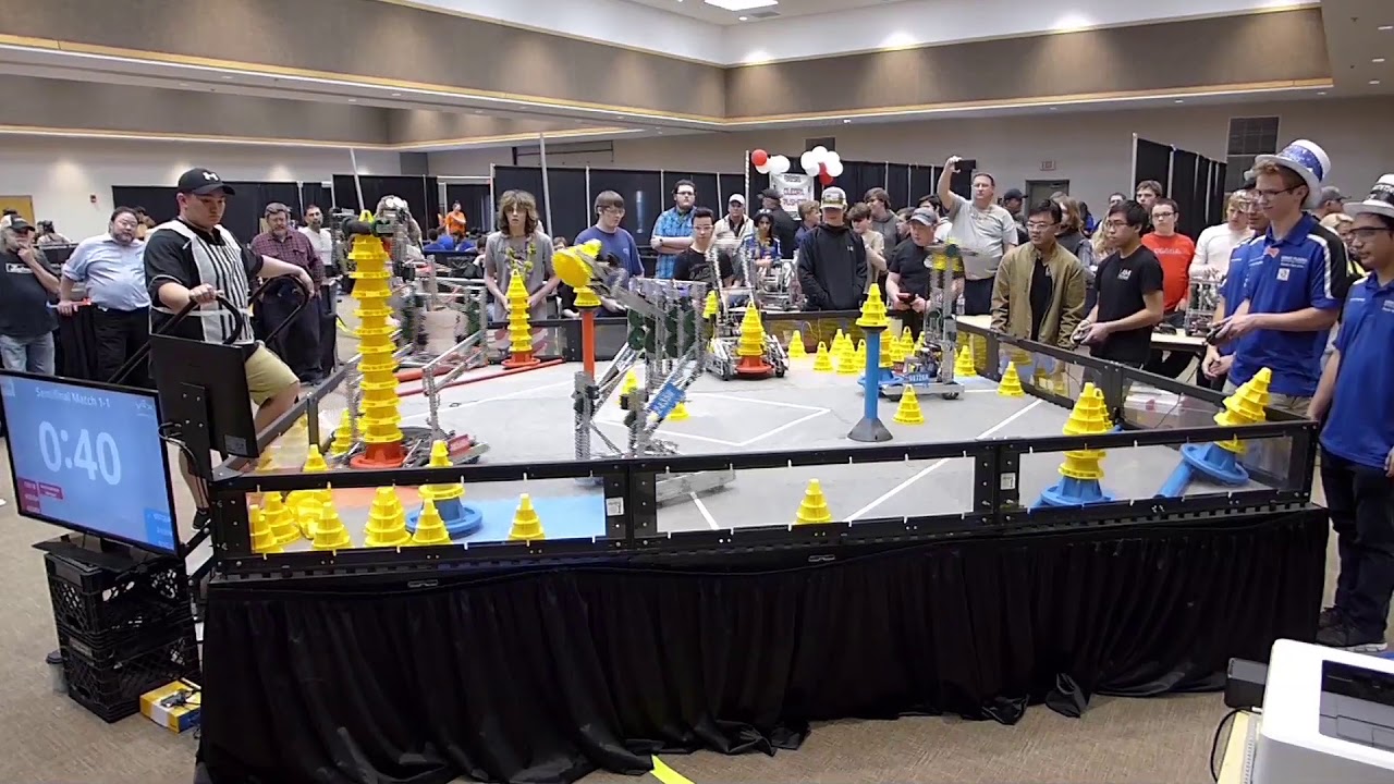 VEX Robotics In The Zone Oklahoma State Eliminations 40500H 1561B 40500X