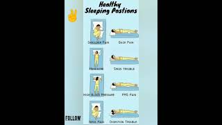 healthy sleeping positionssleeping position for back pain best sleeping position for healthy body