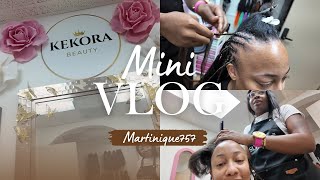 Hair Braiding Vlog: New Studio Tour + Knotless Braids Results