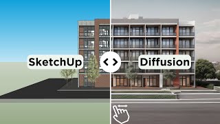 SketchUp Diffusion is CRAZY! Here's How YOU Can Start Using It! screenshot 5