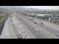WATCH: live look at rain slowing down traffic throughout El Paso