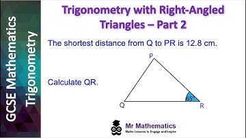 Trigonometry with Right-Angled Triangles- Part 2  | Mr Mathematics