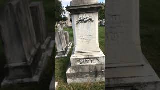 The Grave of William & Ann Pitt from the 1800’s #cemetery #forgotten #shorts