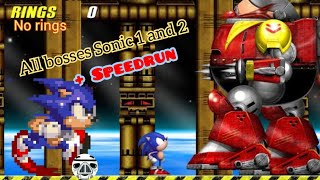 Todos los Jefes de Sonic 1 y 2. (Death Egg Zone - Speedrun)