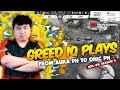 GREED'S BEST PLAYS AS AN AURA PH (Greed transferred to Onic PH for MPL-PH Season 8)