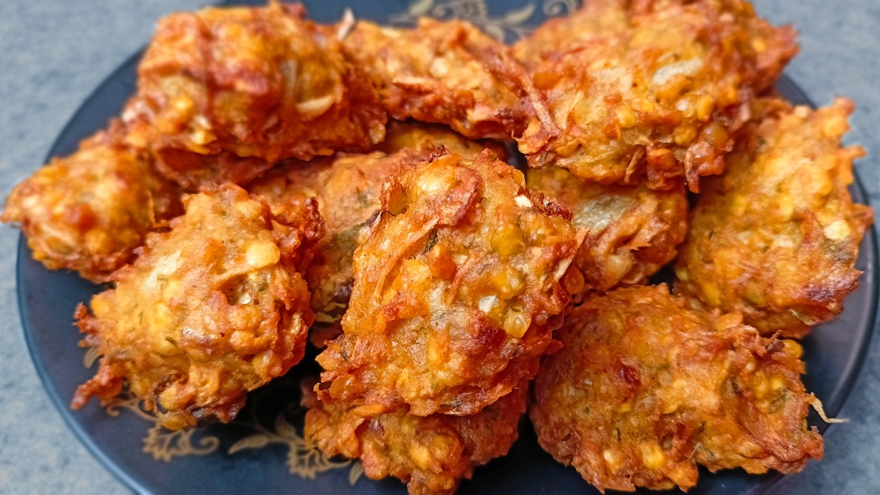 ডাল না বেটে এভাবে একবার বানালে মাসজুড়ে খেতে পারবেন মুচমুচে পিয়াজু রেসিপি- Daler Bora/Piyaju Recipe