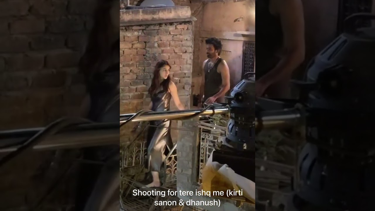 I saw kriti sanon and dhanush in my area 