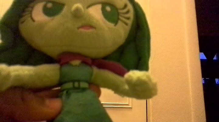 Inside Out Disgust Plush Review