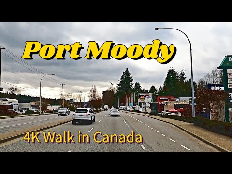 [4K60] 🇨🇦Driving Tour, Port moody British Columbia Canada April 2021