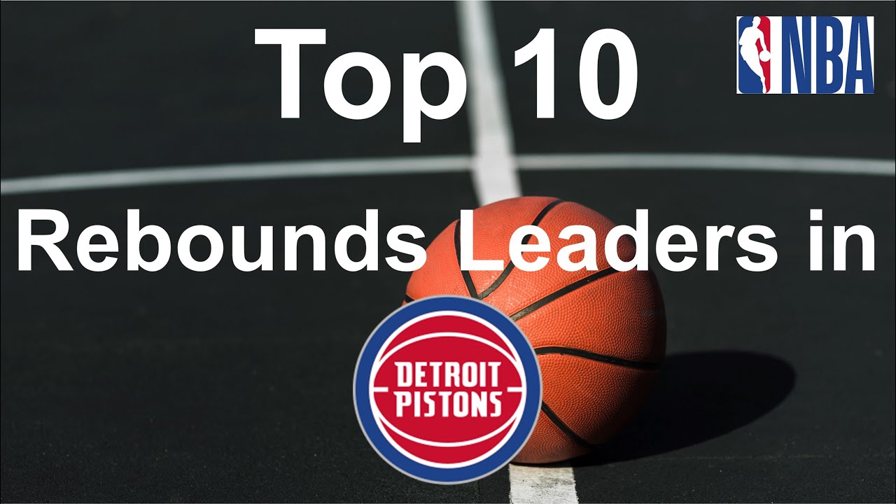 Top 10 Rebounds Leaders in Detroit Pistons (19502020) YouTube