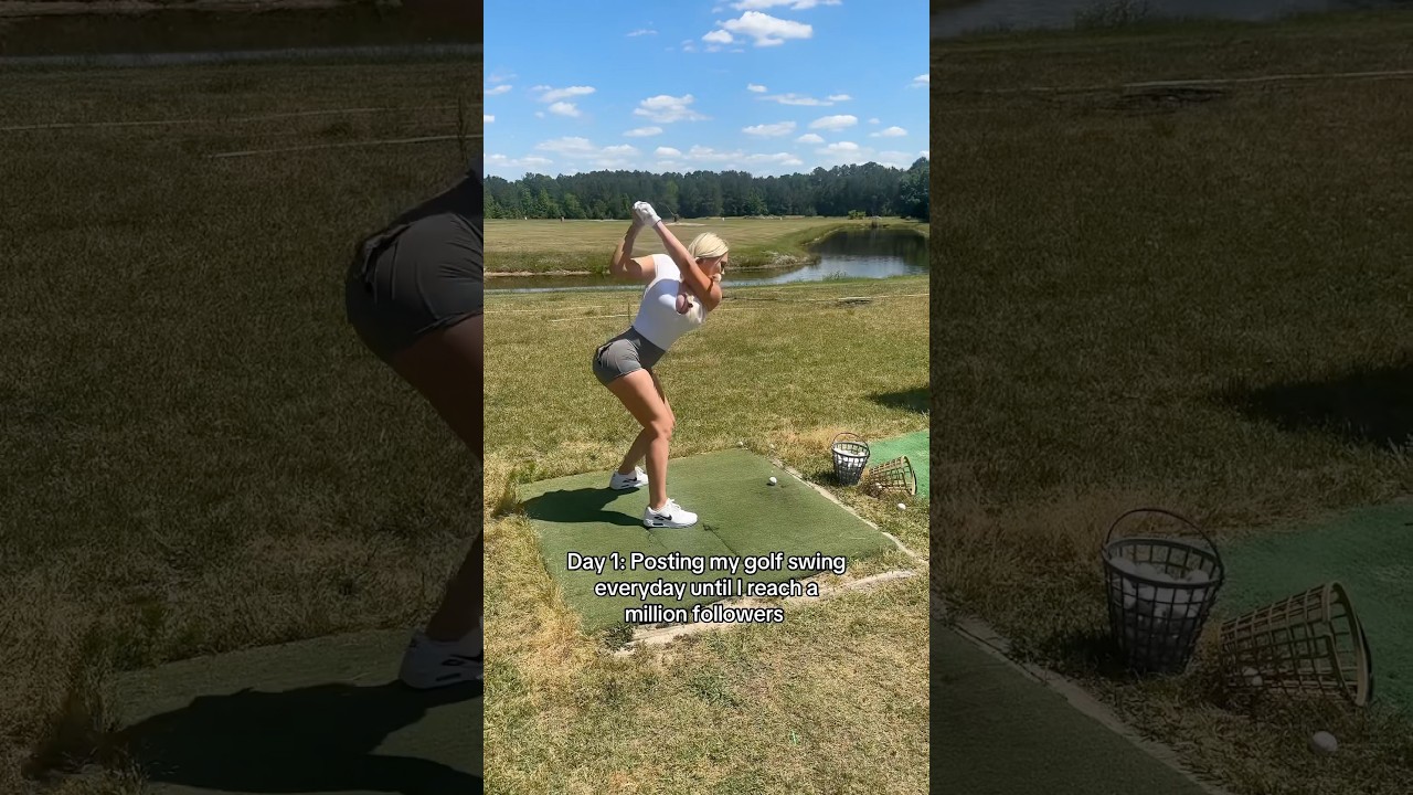 Day 1 of posting my golf swing until I reach a million followers 