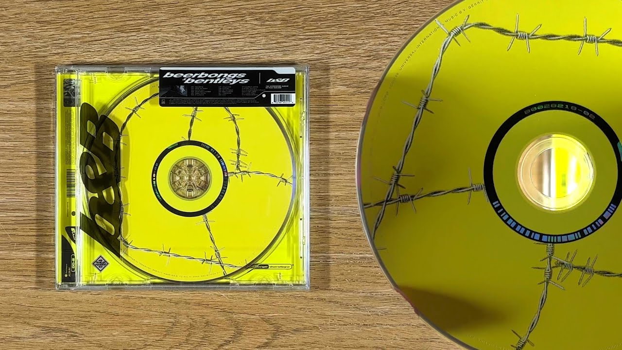 Post Malone beerbongs & bentleys CD Unboxing YouTube