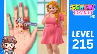 Screwscapes Level 215 Solution Walkthrough