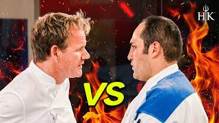Gordon Ramsay vs the Most Incompetent Chef in History | Hell's Kitchen USA