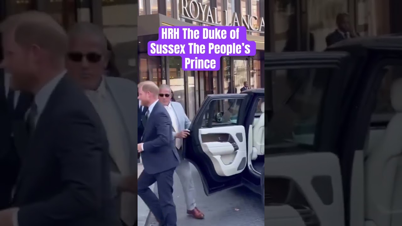 The Peoples Prince His Royal Highness  Prince, Harry the Duke of Sussex