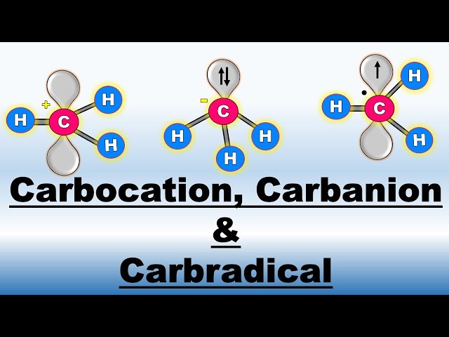Carbocation And Carbanion