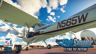 Msfs 2020 Cessna C152 Vfr Flight Flying The Pattern