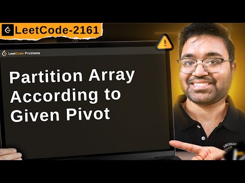 2161. Partition Array According to Given Pivot | leetcode daily challenge | faang | shashcode