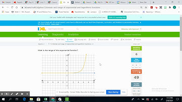 T.1 IXL - Domain and Range of Log and Expo Functions