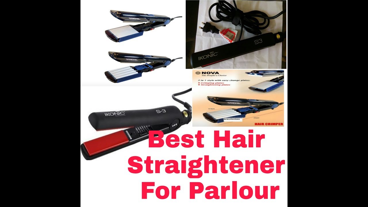 Best Hair straightener for Parlour YouTube