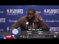 Draymond Green Postgame Interview | Golden State Warriors lose to Denver Nuggets 126-121