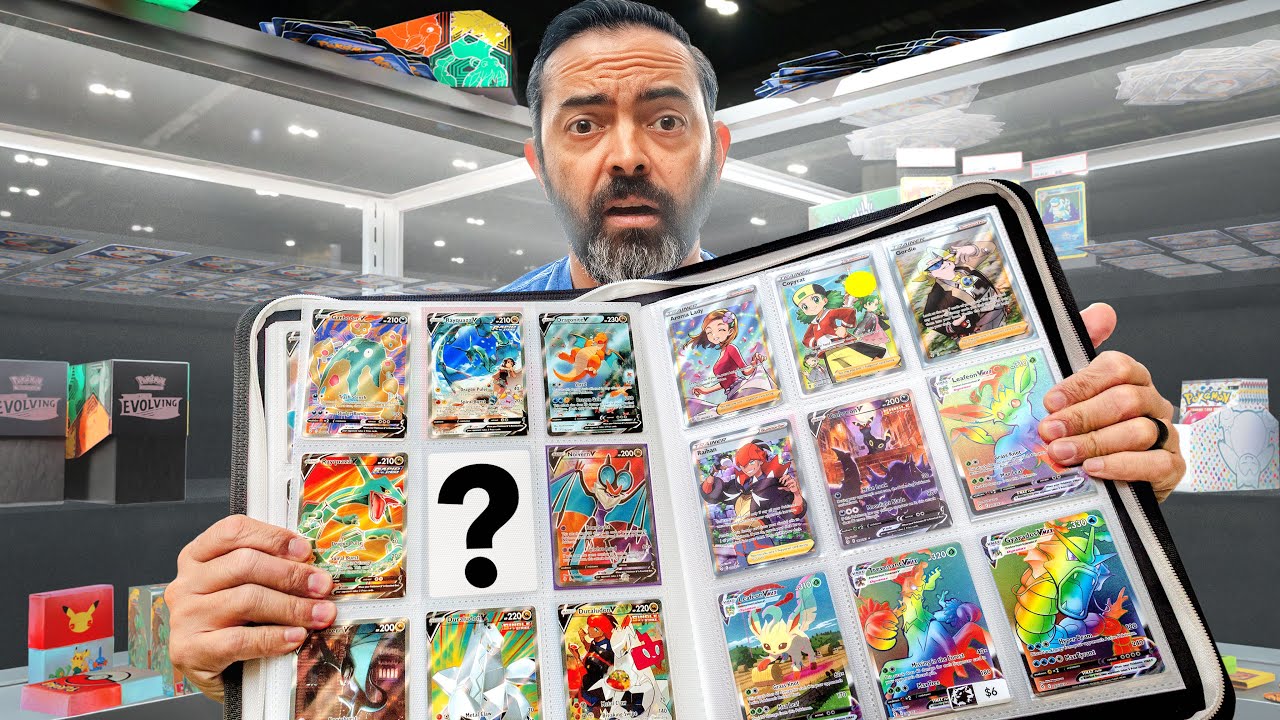 YouTube thumbnail for “48 Hours to Complete Evolving Skies or I Give It All Away (Pokémon Card Challenge)” by Deep Pocket Monster