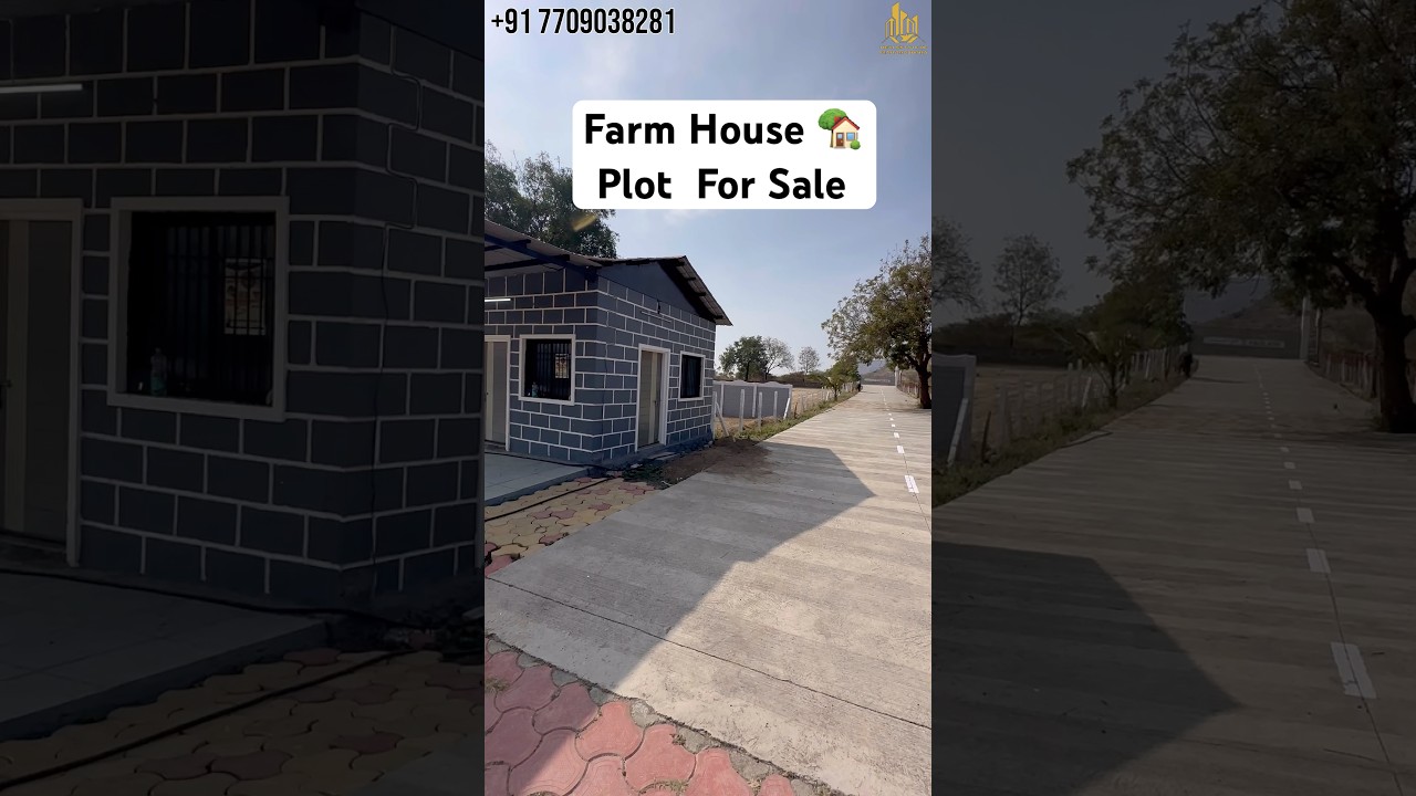 Farm Hous 🏡 Plots For Sale In Aurangabad Sambhaji Nagar 