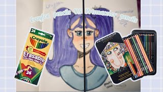 Prismacolor pencils V.S Crayola pencils | Compare & Contrast | first Impressions