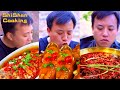 Village Funny Mukbang | Outdoor Stone Cooking |  Eating Special Fish Recipe Collection