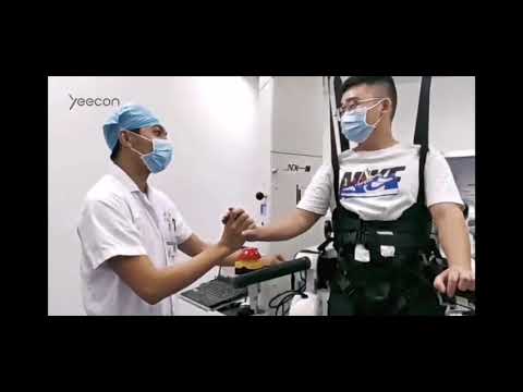 Gait Robot A3 in Rehabilitation Hospital | Yeecon Medical - YouTube