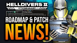 Helldivers 2 - Roadmap Confirmed! Patch News & Fixes!