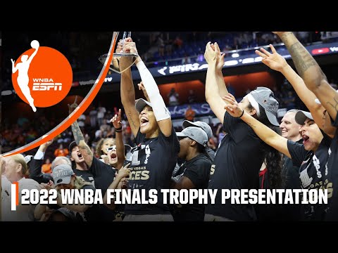 [FULL] Las Vegas Aces 2022 WNBA Finals Trophy Ceremony | WNBA on ESPN