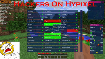 Hypixel Hackers RAGE [MLG RUSH]