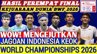 Kejutan! Fajar/Fikri KEOK‼️ Alwi Farhan vs TPE -  Hasil Perempat Final Badminton Championships 2026