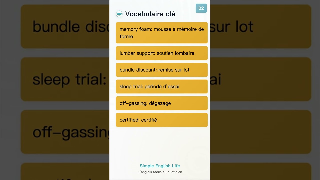 [Shorts] Apprenez l’anglais en 1 minute !! Draps, oreillers et fous rires : anglais pratiq...