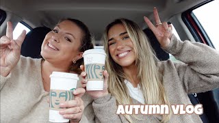 DECORATE WITH ME FOR AUTUMN & AN ASDA & B&M AUTUMN SHOP WITH US!!! weekend vlog || Talia Rose