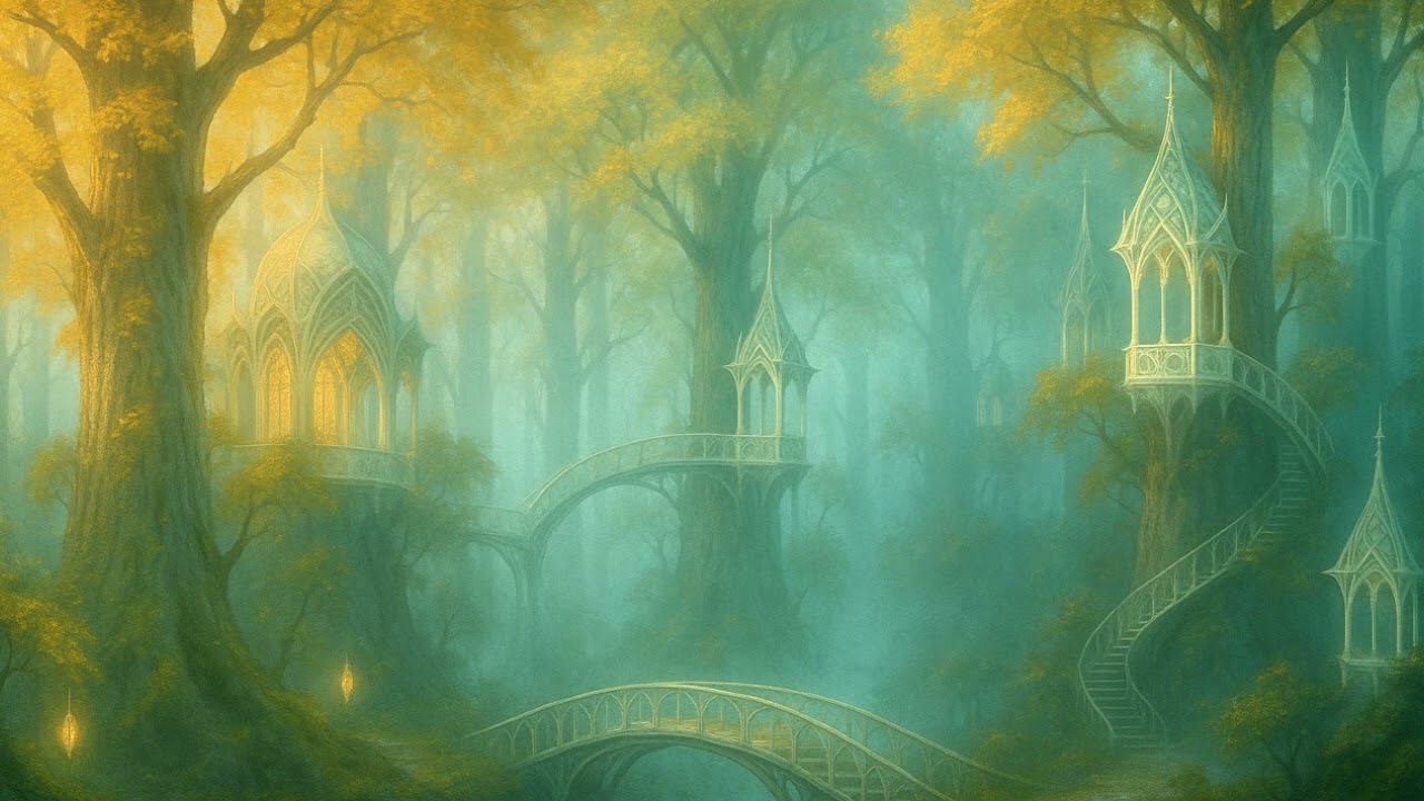 Galadriel’s Breath & Lothlórien Whispers – Elven LOTR Ambient from the Golden Wood