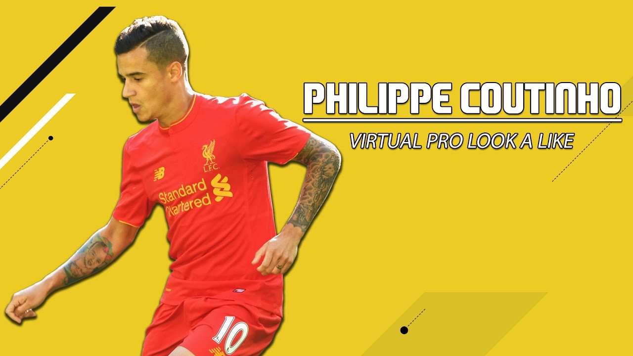 FIFA 17 VIRTUAL PRO CLUBS LOOK A LIKE PHILIPPE COUTINHO