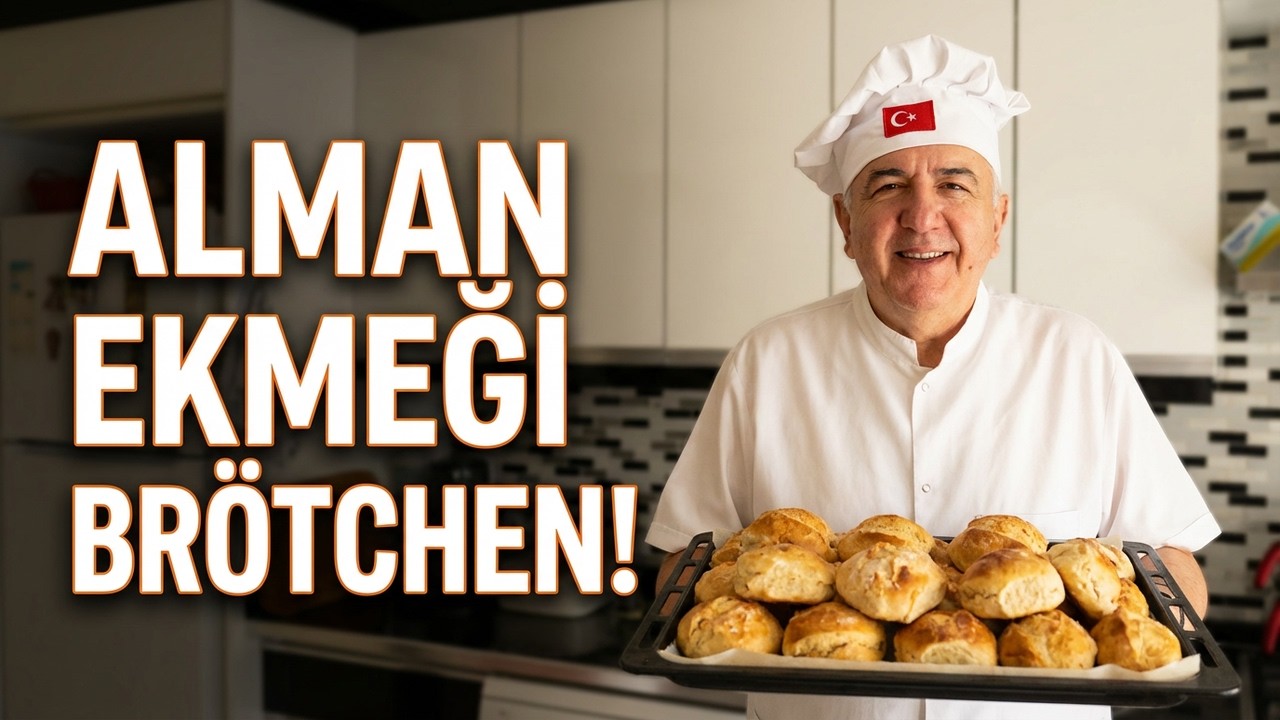 Daha Çıtırı Yok! 🥨 Tam Kıvamında Gerçek Alman Ekmeği BRÖTCHEN