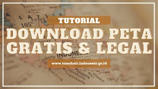 Cara Download Peta di Website tanahair.indonesia.go.id | Per Wilayah, AOI, DEMNAS #tutorial #gratis screenshot 1