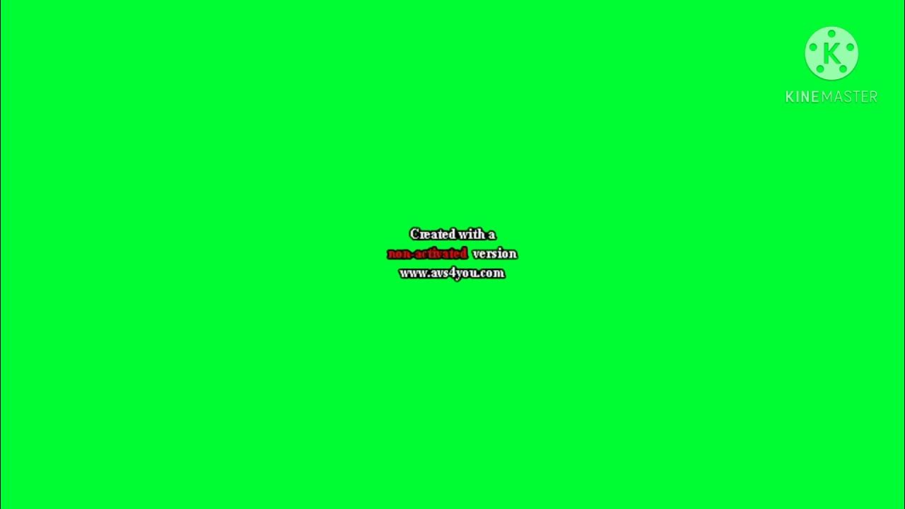 AVS Watermark Green Screen 169 1 Minute (You Are Allowed To Use It