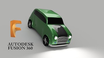 Speed Run Design Of Mr. Bean Car in Fusion 360 Part - 2
