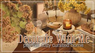 PRE-FALL DECORATE WITH ME 🍂 | Summer to Fall Home Refresh | Cozy Decorating Ideas ⭐