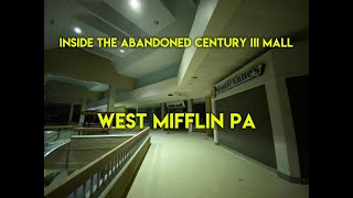INSIDE THE ABANDONED CENTURY III MALL - WEST MIFFLIN - PA