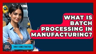 What Is Batch Processing In Manufacturing? - How It Comes Together