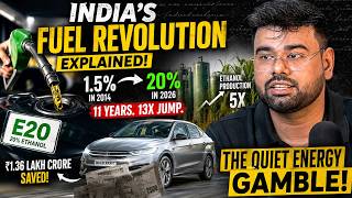 E20 Petrol Explained: Is It Damaging Your Car Full Truth | Ethanol Blending India.